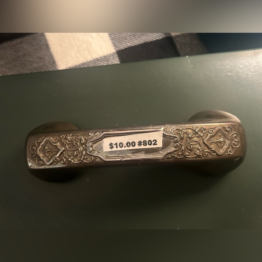 Vintage collectible phone receiver cover